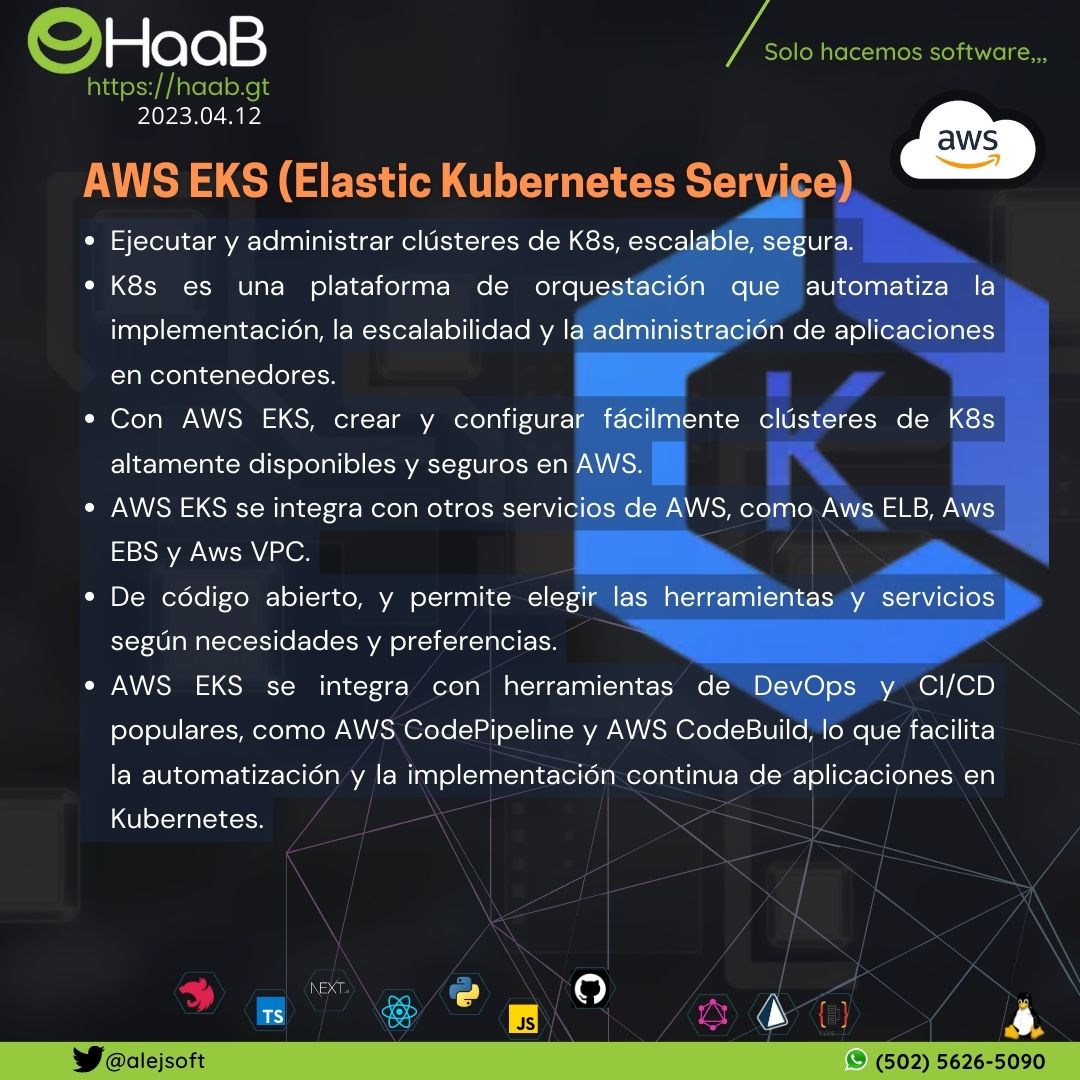 AWS EKS (Elastic Kubernetes Service)